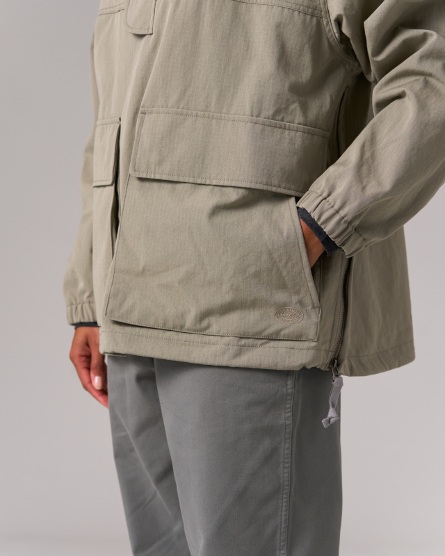 Takibi Ripstop Anorak Jacket - Waterproof Windbreaker for Outdoor Adventures, Hiking & Camping Gear - Lightweight & Durable Men's Raincoat