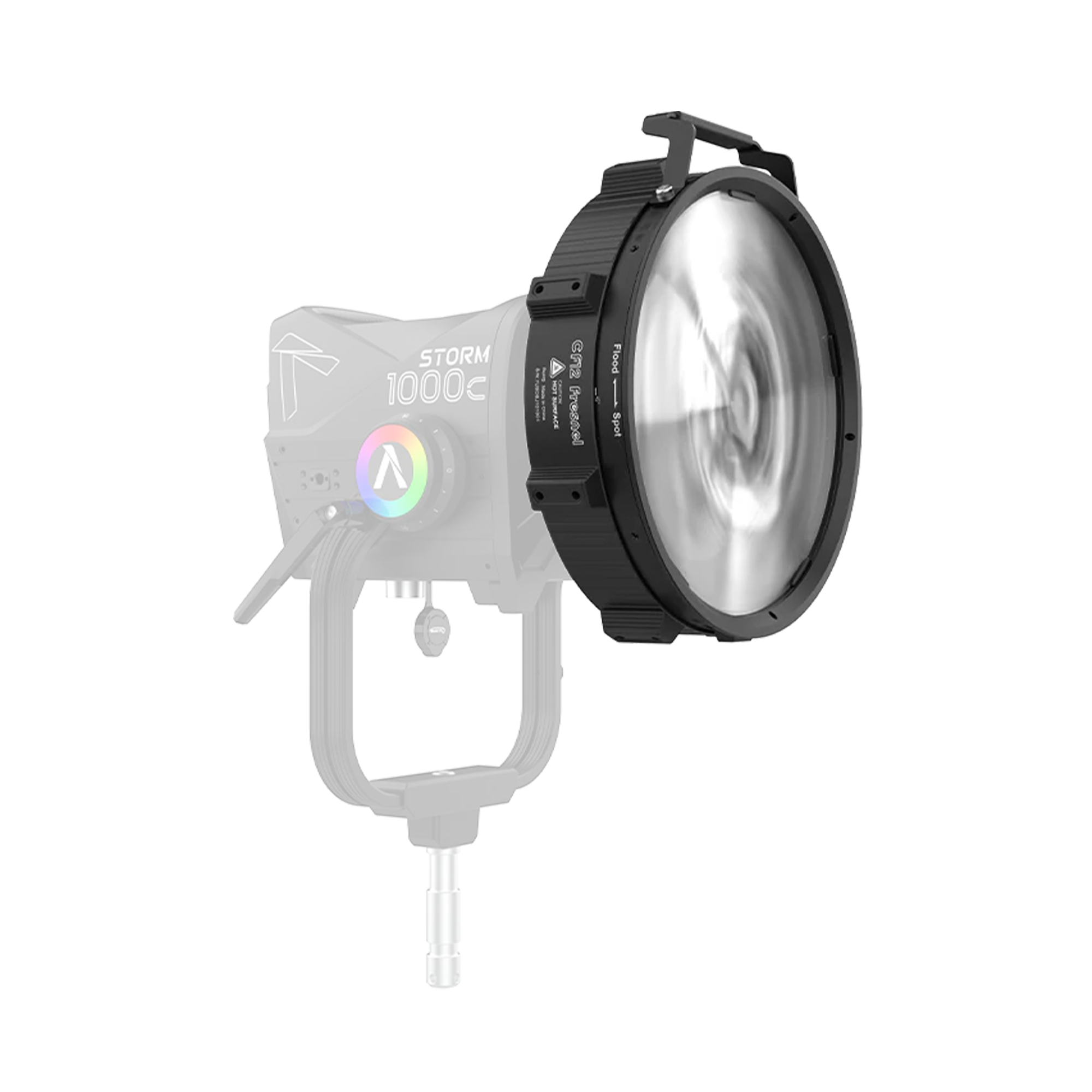 Aputure CF12 Fresnel Light Modifier for STORM 1000c & 1200x - Perfect for Photography, Videography, and Studio Lighting