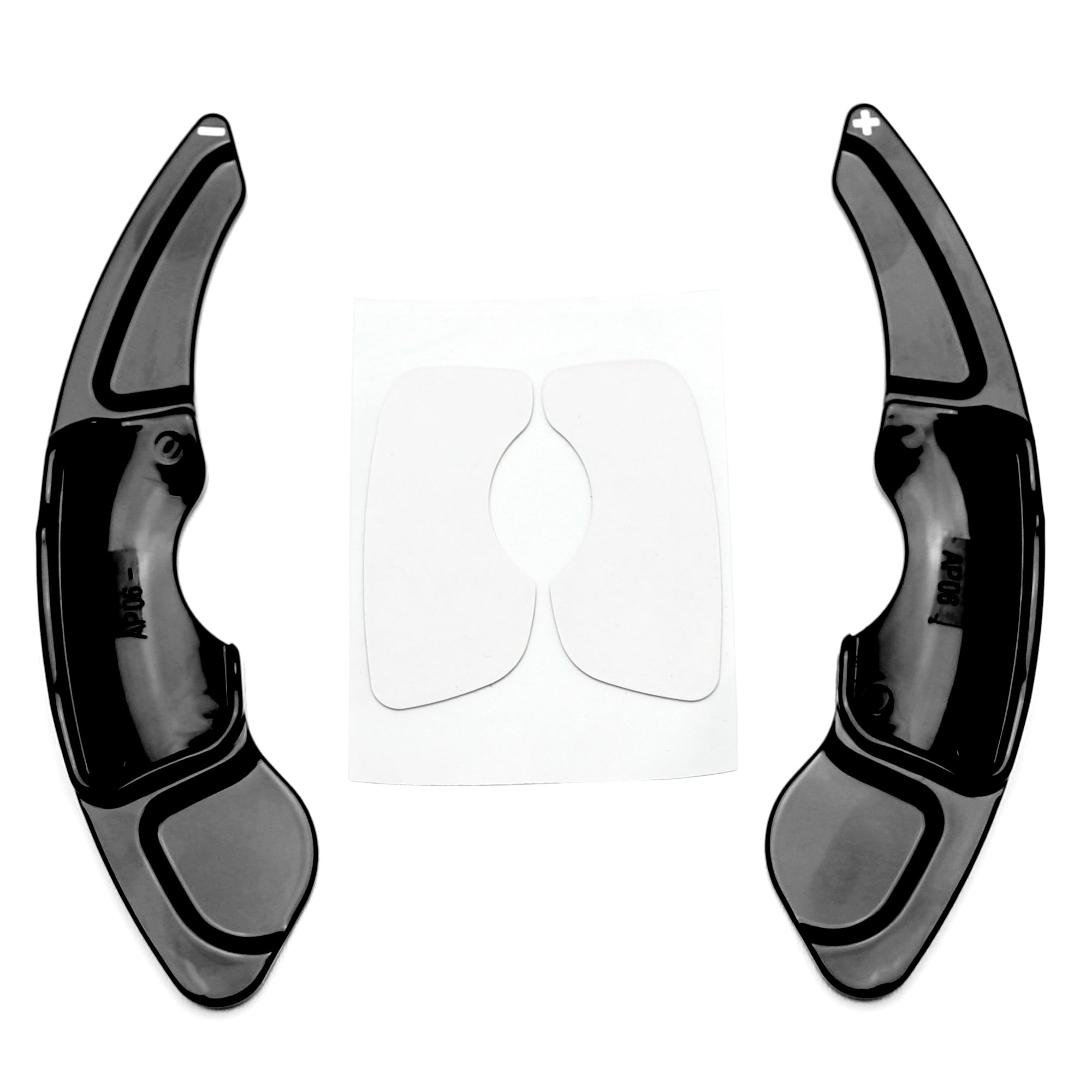 Gloss Black Steering Wheel Paddle Shifter Extensions for Lexus IS RC NX CT - Large Size Upgrade for Enhanced Driving Control | Perfect for Racing & Performance Driving