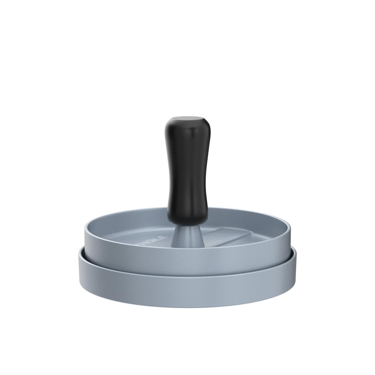 GWHOLE Non-Stick Hamburger Press Maker with 100 Wax Discs - Perfect for BBQ, Grilling, and Homemade Burgers - Ideal for Backyard Parties, Camping, and Outdoor Cooking