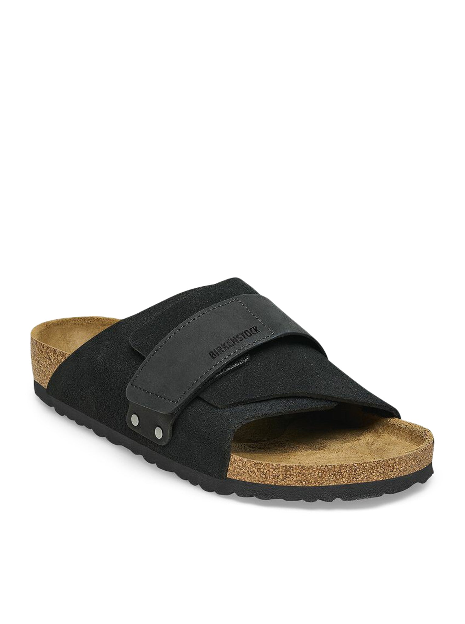 Birkenstock Kyoto Nubuck Sandals in Black - Comfortable & Stylish Footwear for Men and Women | Perfect for Casual Wear, Walking, and Outdoor Activities