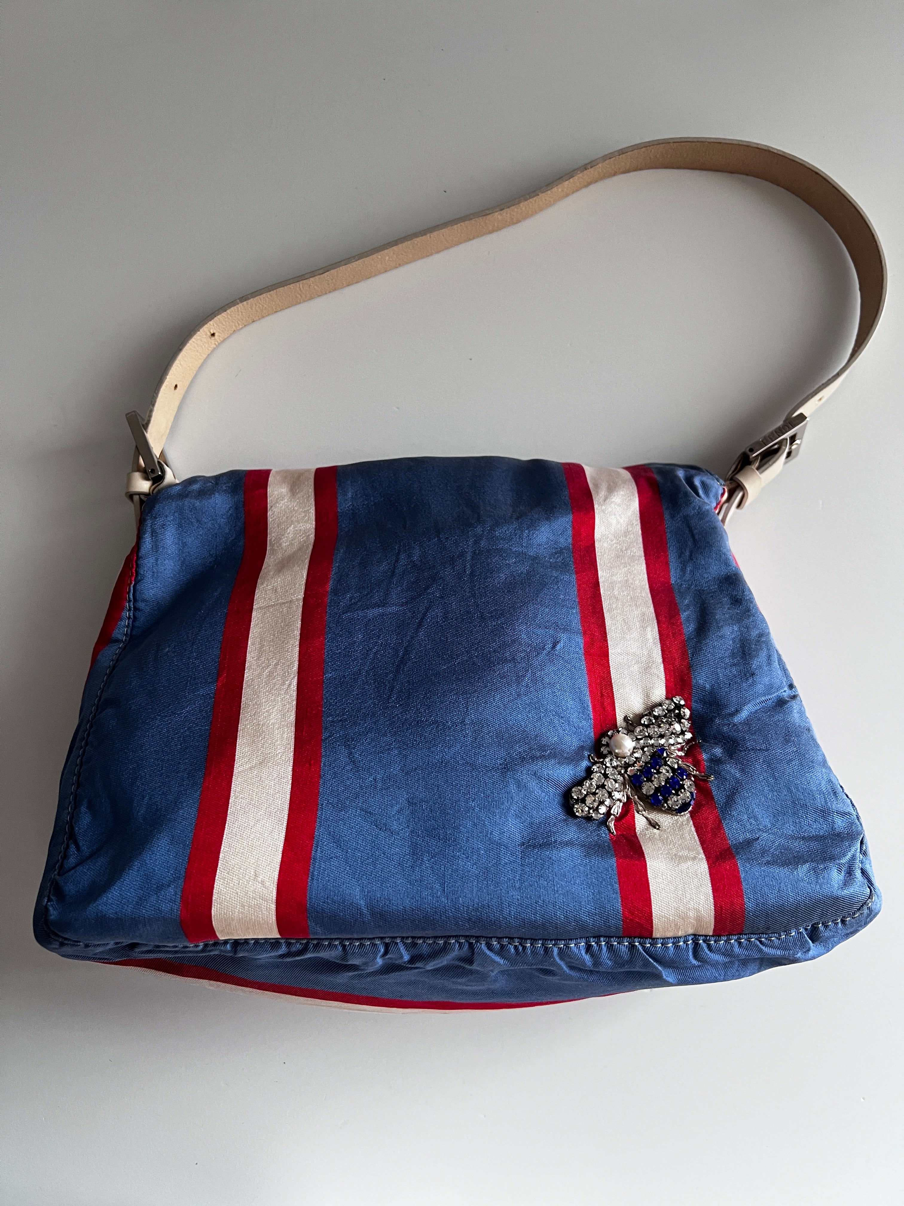 Vintage Fendi Mamma Insect Baguette Bag - Luxury Designer Handbag for Women | Perfect for Evening Parties, Date Nights & Special Occasions