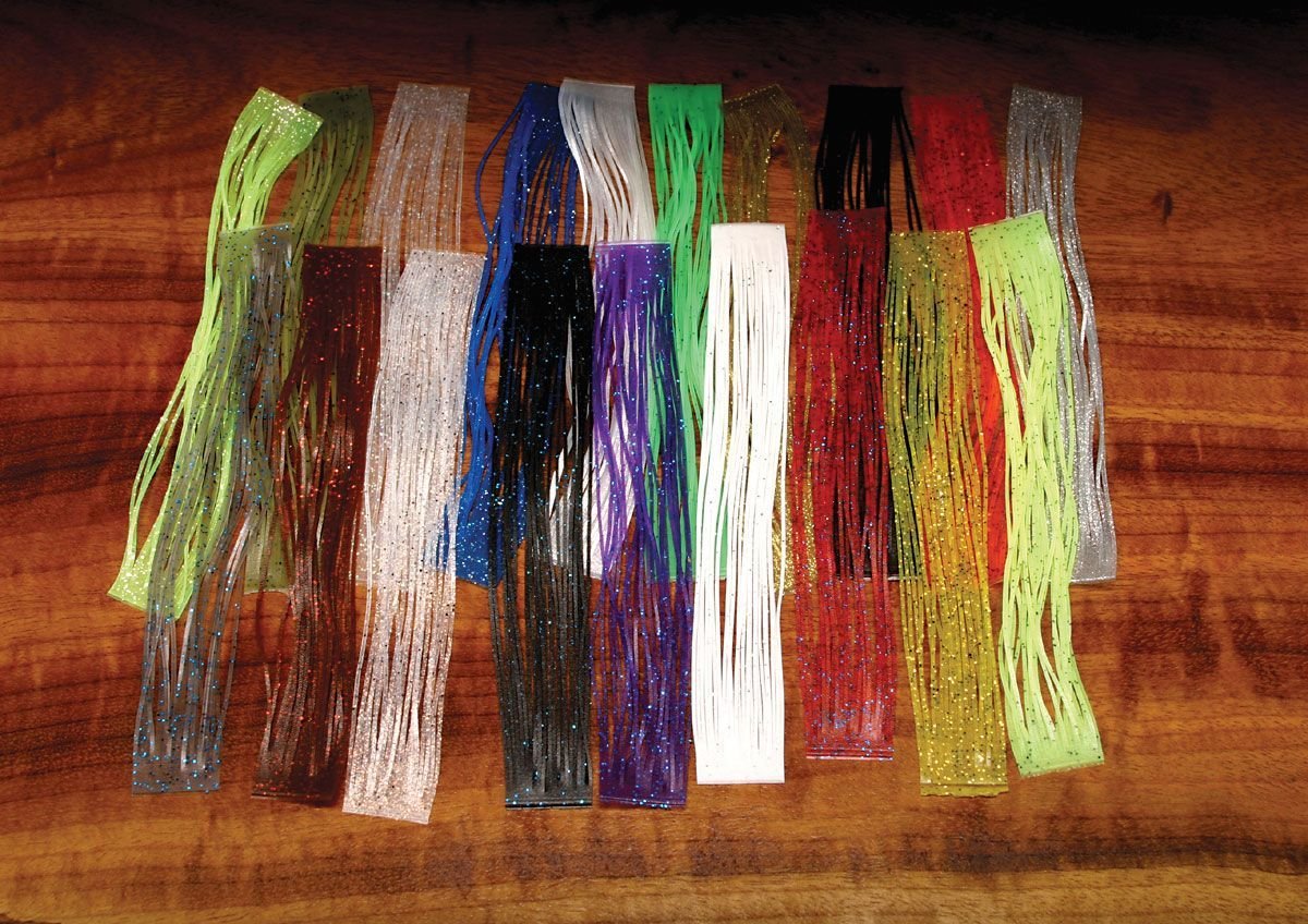 Premium Hareline Fly Tying Material - Crazy Legs for Realistic Fly Patterns - Perfect for Trout, Bass & Salmon Fishing Flies