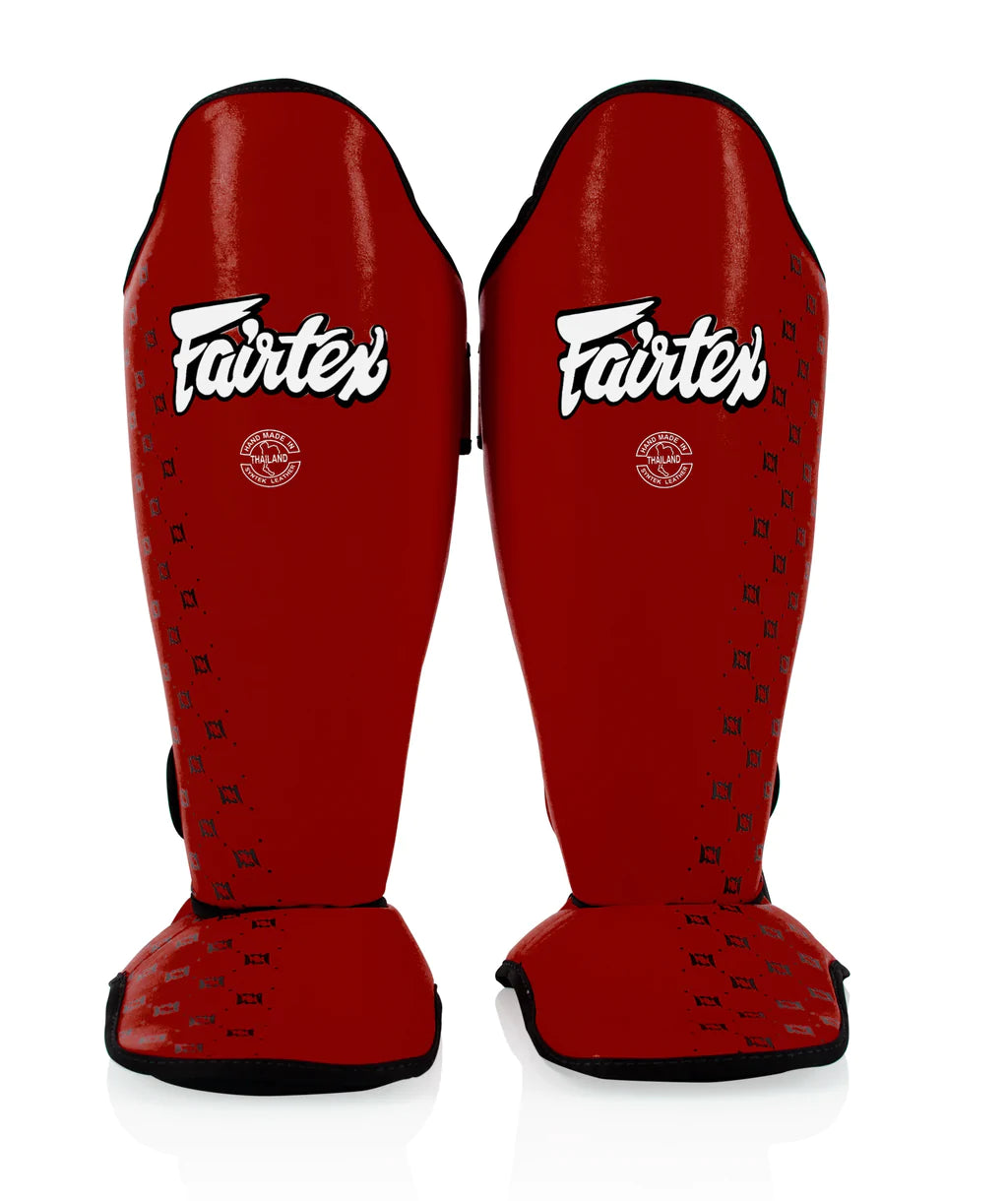 Fairtex SP5 Competition Muay Thai Shin Guards - Premium Kickboxing & MMA Protective Gear for Training & Fighting