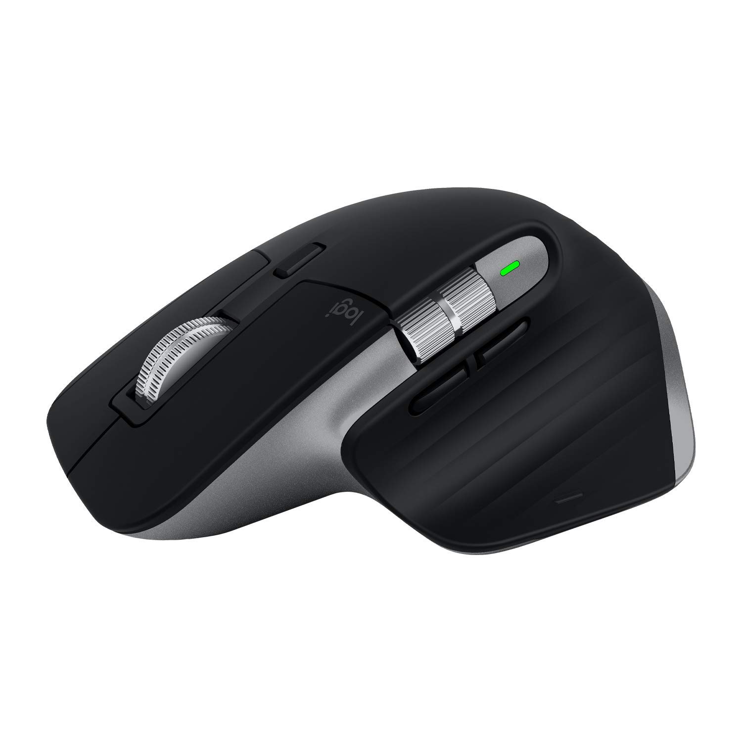 Logitech MX Master 3 Wireless Mouse for Mac - Ergonomic Design, 4000 DPI, Fast Scrolling, USB-C & Bluetooth | Compatible with MacBook Pro, MacBook Air, iMac, iPad | Perfect for Graphic Design, Video Editing & Office Work - Space Gray