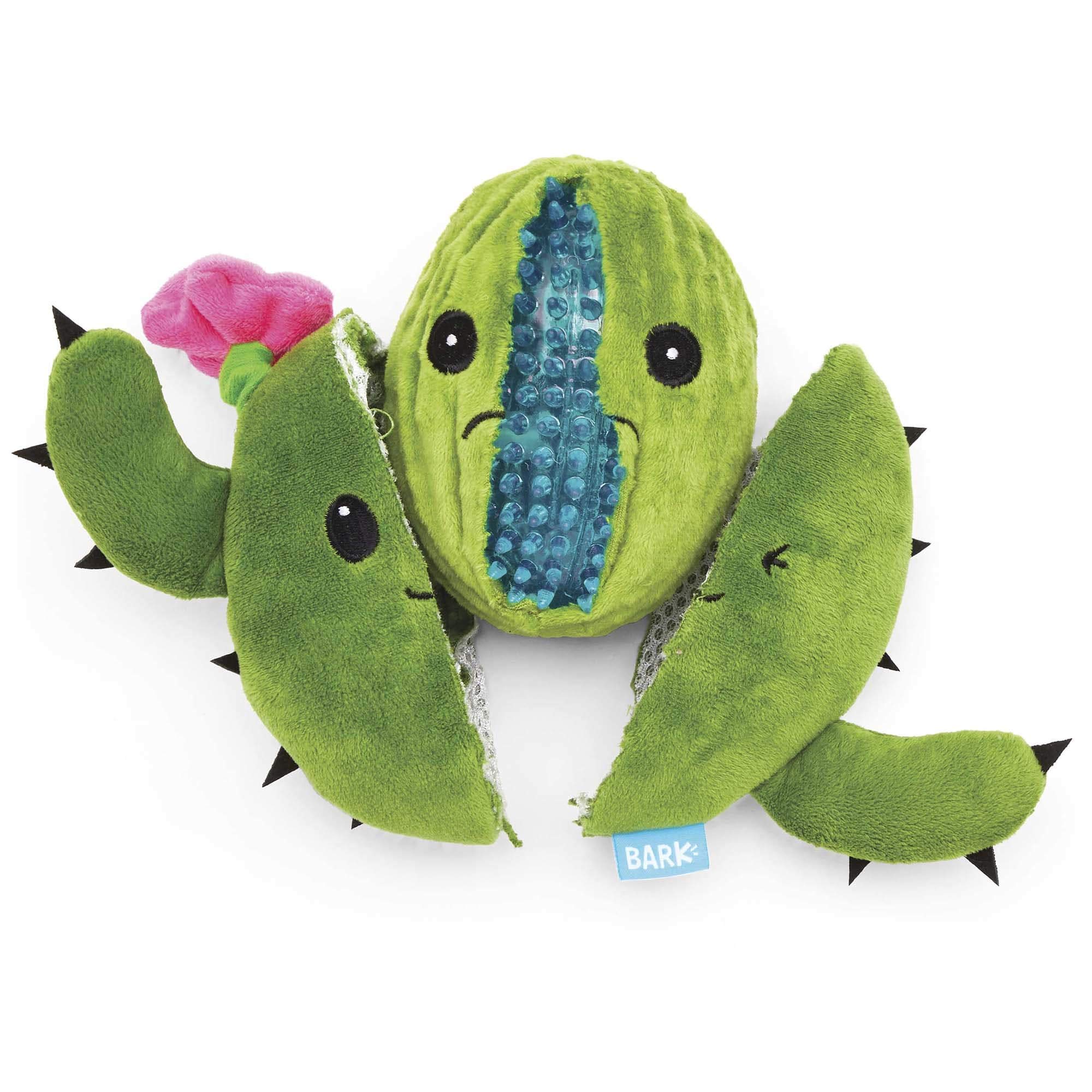 BARK Consuela The Cactus Dog Toy - Medium Size Chew Toy for Small to Medium Dogs, Durable & Fun Pet Toy for Indoor & Outdoor Play