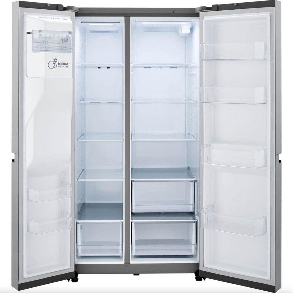 LG LRSXC2306S 36-Inch Stainless Steel Counter-Depth Side by Side Refrigerator - 23 Cu. Ft. Capacity, Energy Star Certified for Modern Kitchens & Open Floor Plans
