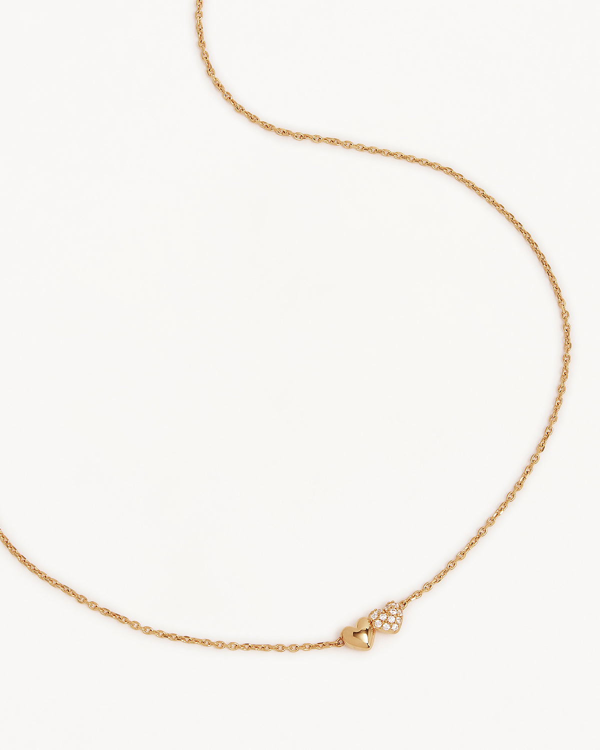 18K Gold Vermeil Always By Your Side Necklace - Elegant Dainty Jewelry for Women, Perfect Gift for Anniversary, Birthday & Valentine's Day - Wear Daily or for Special Occasions