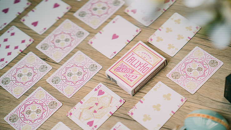 Tally Ho Orchid Playing Cards - Premium Quality Poker Cards for Magic Tricks, Cardistry & Card Games - Perfect for Professional Magicians & Card Enthusiasts