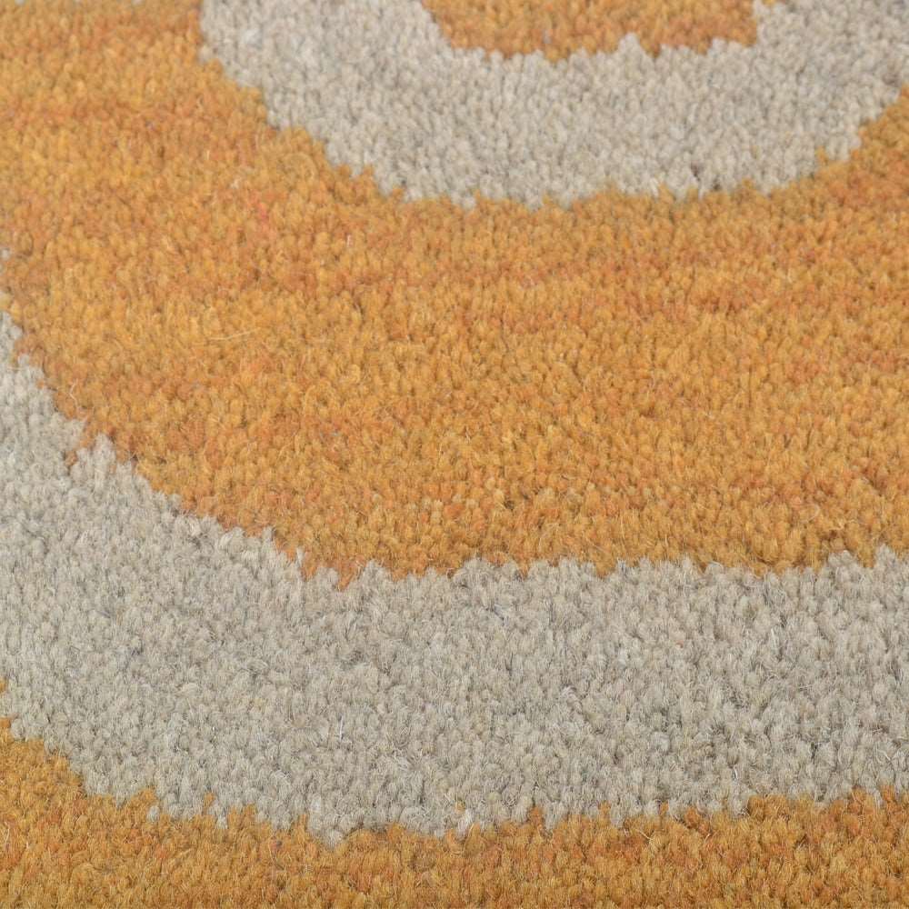 Angle Hand Tufted Rug - Soft Bohemian Area Rug for Living Room, Bedroom, Nursery | Non-Slip Floor Mat for Home Decor