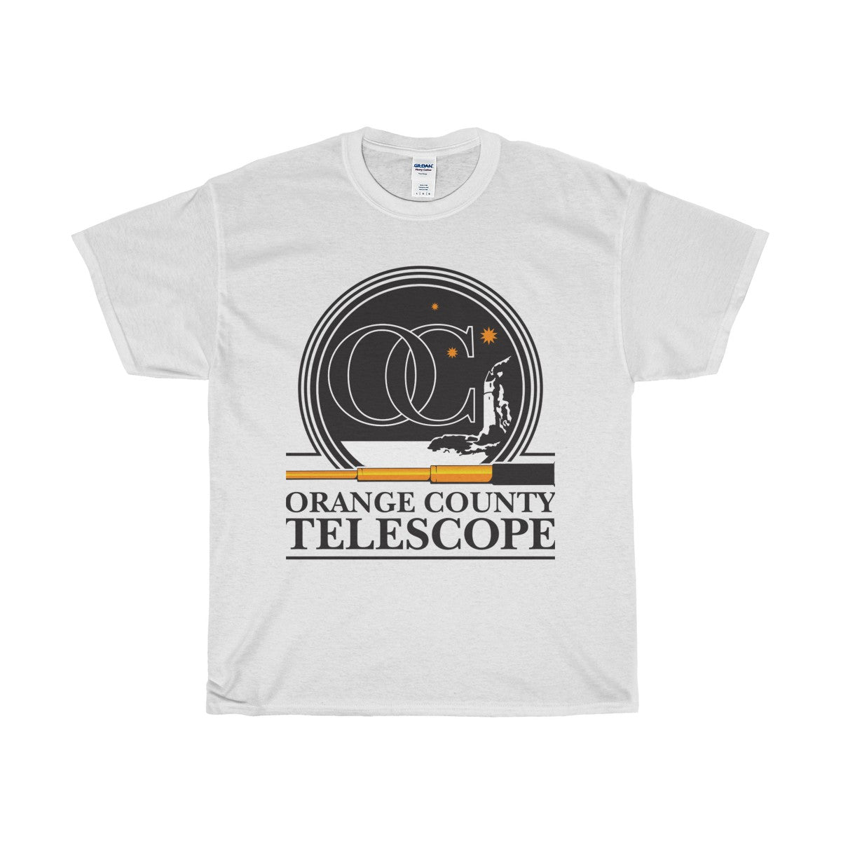 OC Telescope Tee - Comfortable Cotton T-Shirt for Stargazing & Astronomy Enthusiasts | Perfect for Outdoor Camping & Casual Wear