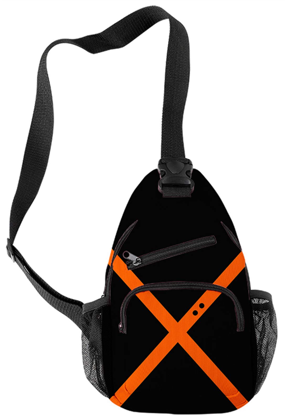My Hero Academia Bakugou Katsuki Anime Shoulder Bag - Manga Cosplay Sling Backpack for School, Travel & Conventions