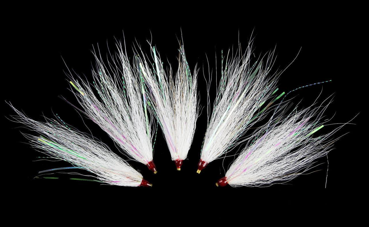 Premium Jigging World Slide Bucktail Teaser - Saltwater Fishing Lure for Striped Bass, Fluke & Bluefish - Ideal for Jigging, Casting & Trolling in Coastal Waters