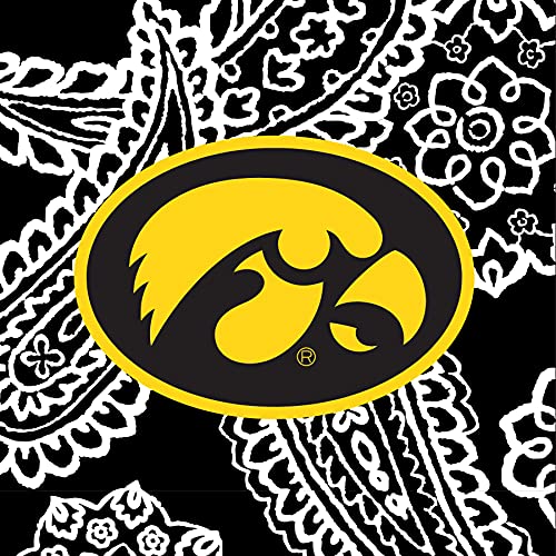 University of Iowa Black/White Bandana