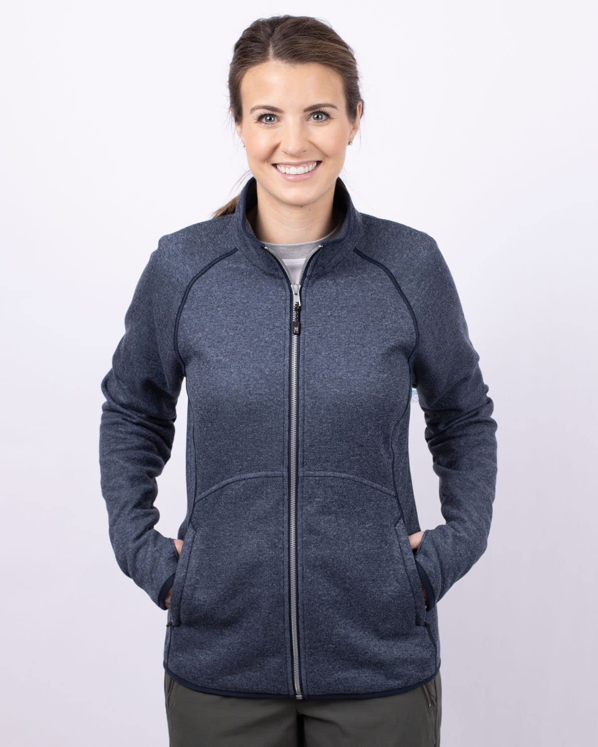 Cutter & Buck Mainsail Women's Full Zip Jacket - Lightweight Water-Resistant Windbreaker for Outdoor Activities, Hiking & Travel