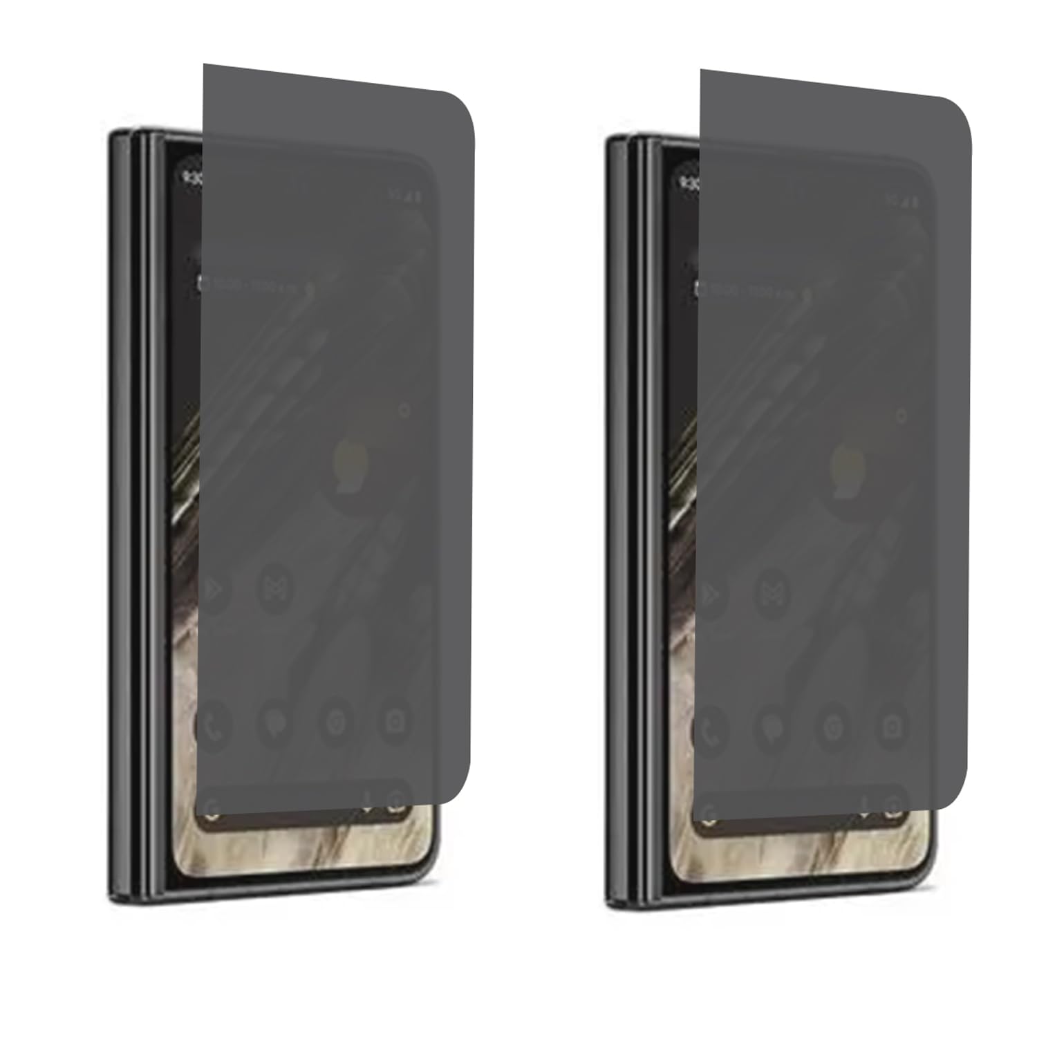 2 Pack Privacy Screen Protector for Google Pixel Fold - Matte Anti-Spy Film, Anti-Glare & Anti-Peeping Protection for Outdoor Use | Perfect for Work, Travel & Public Spaces