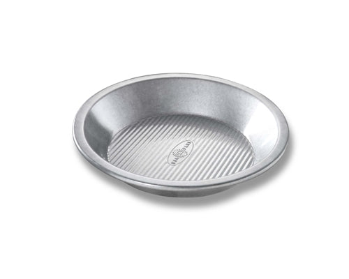 9 Inch Non-Stick Pie Pan for Baking - Heavy Duty USA Made Pie Dish for Apple, Pumpkin & Cherry Pies - Perfect for Thanksgiving, Christmas & Holiday Desserts
