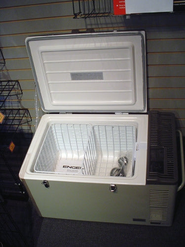 64QT Engel Portable Electric Cooler and Freezer - 12V/24V DC & 110V AC for Camping, Road Trips, and Outdoor Adventures