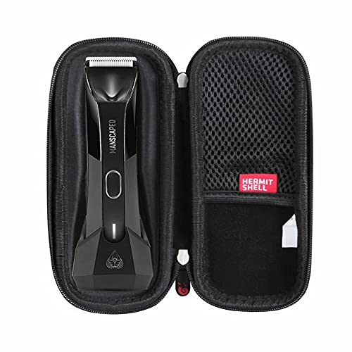 Hermitshell Hard Travel Case for MANSCAPED Electric Groin Hair Trimmer - Durable Protective Storage for The Lawn Mower 4.0 Razor (Case Only) | Perfect for Travel, Gym & Home Organization