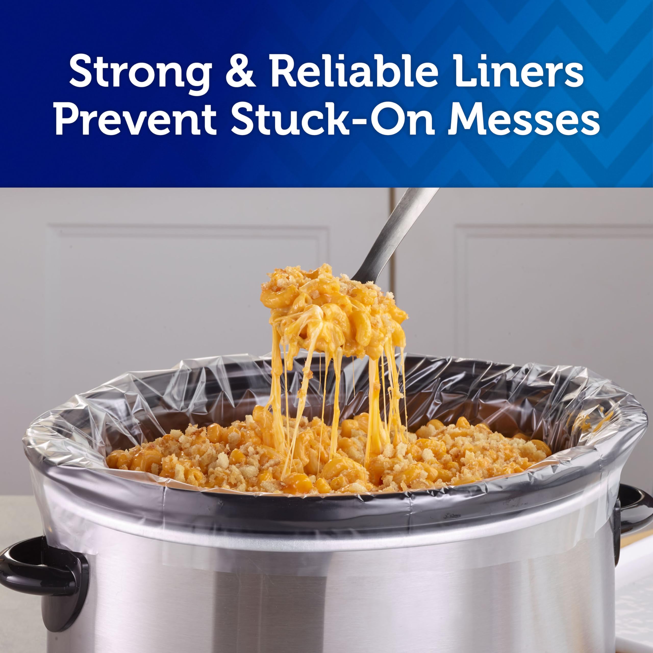 Reynolds Kitchens Slow Cooker Liners - 20 Pack (Fits 3-8 Quart Crock Pots) | Disposable Cooking Bags for Easy Cleanup | Perfect for Stews, Soups & Potlucks