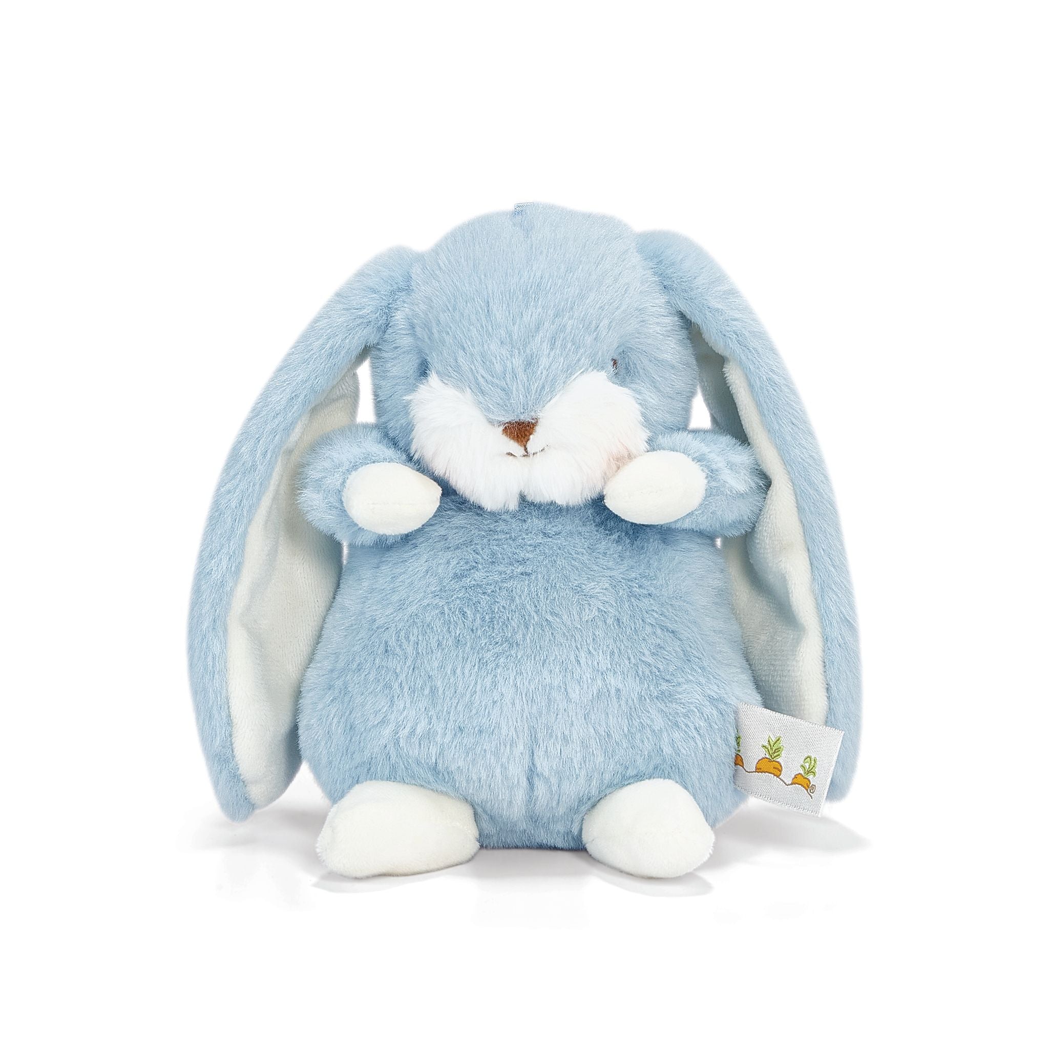 Tiny Nibble 8 Bunny Plush Toy - Maui Blue Stuffed Animal for Kids | Perfect for Cuddling, Nursery Decor & Gift Giving