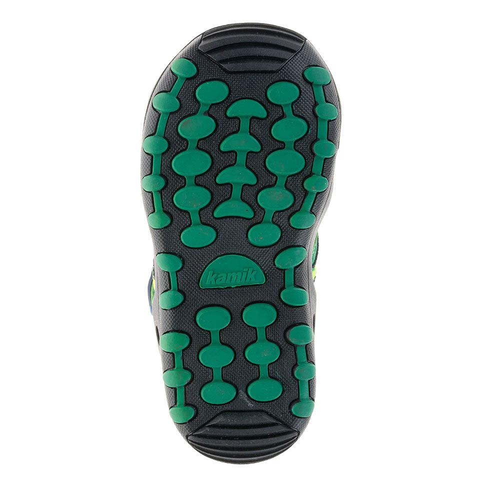 Kamik Green Crab Baby & Toddler Sandals - Waterproof Beach Shoes for Boys & Girls - Perfect for Outdoor Play, Beach Trips & Summer Adventures