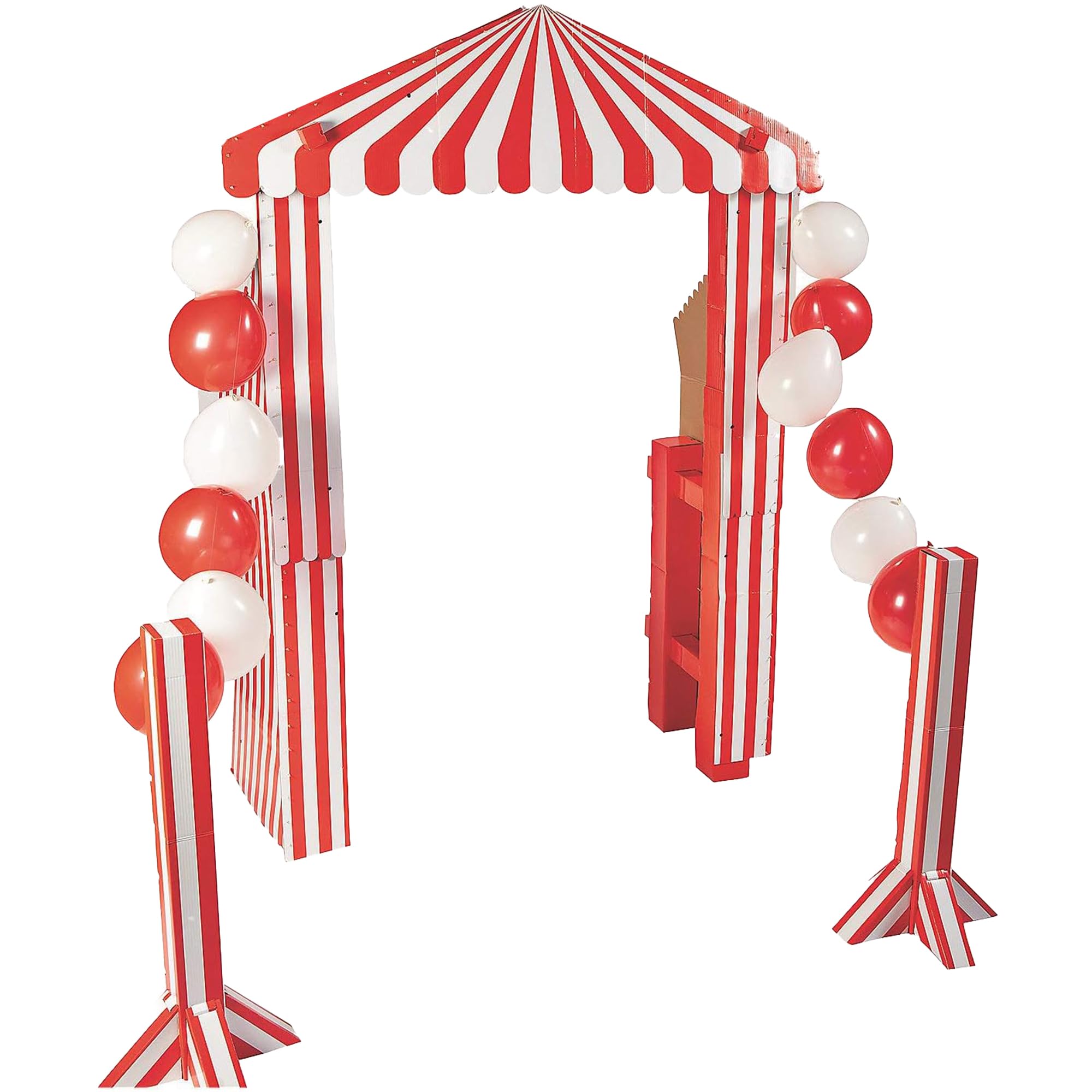Carnival Party Arch - Large Decorative Archway for Birthday, Wedding & Event Decorations - 1 Piece Fun Express