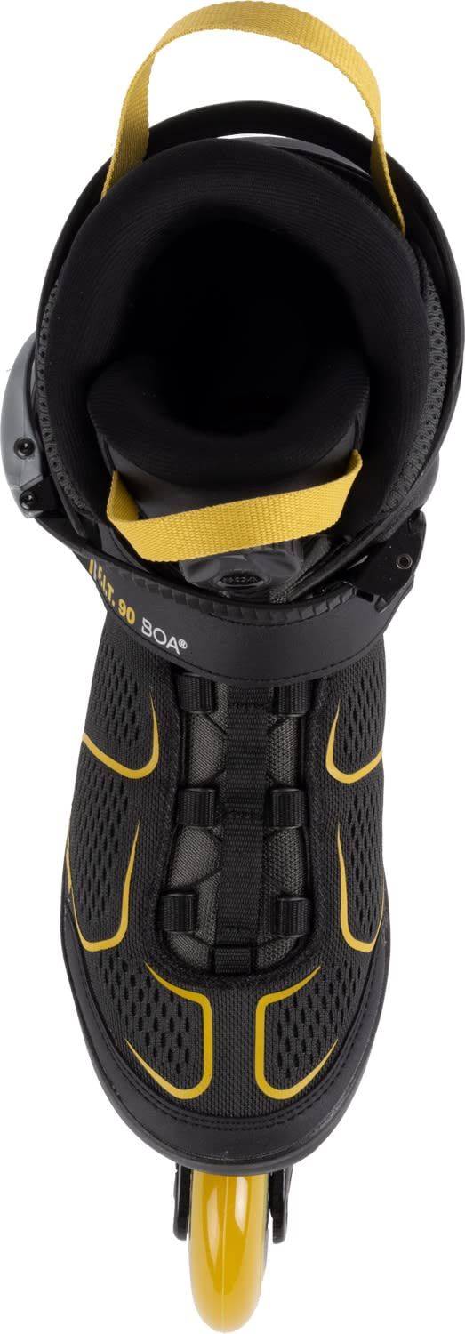 K2 F.I.T. 90 Boa Gray Men's Inline Skates - High Performance Rollerblades for Fitness, Speed Skating & Urban Commuting