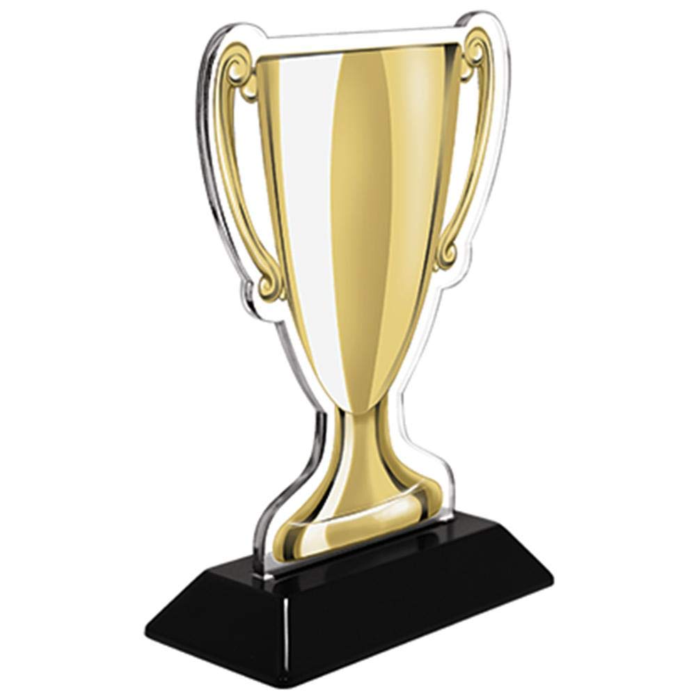 Crown Awards 7 Inch Custom Merry Christmas Gold Cup Trophy with Acrylic Tree Topper - Perfect for Holiday Office Awards, School Competitions & Christmas Party Prizes