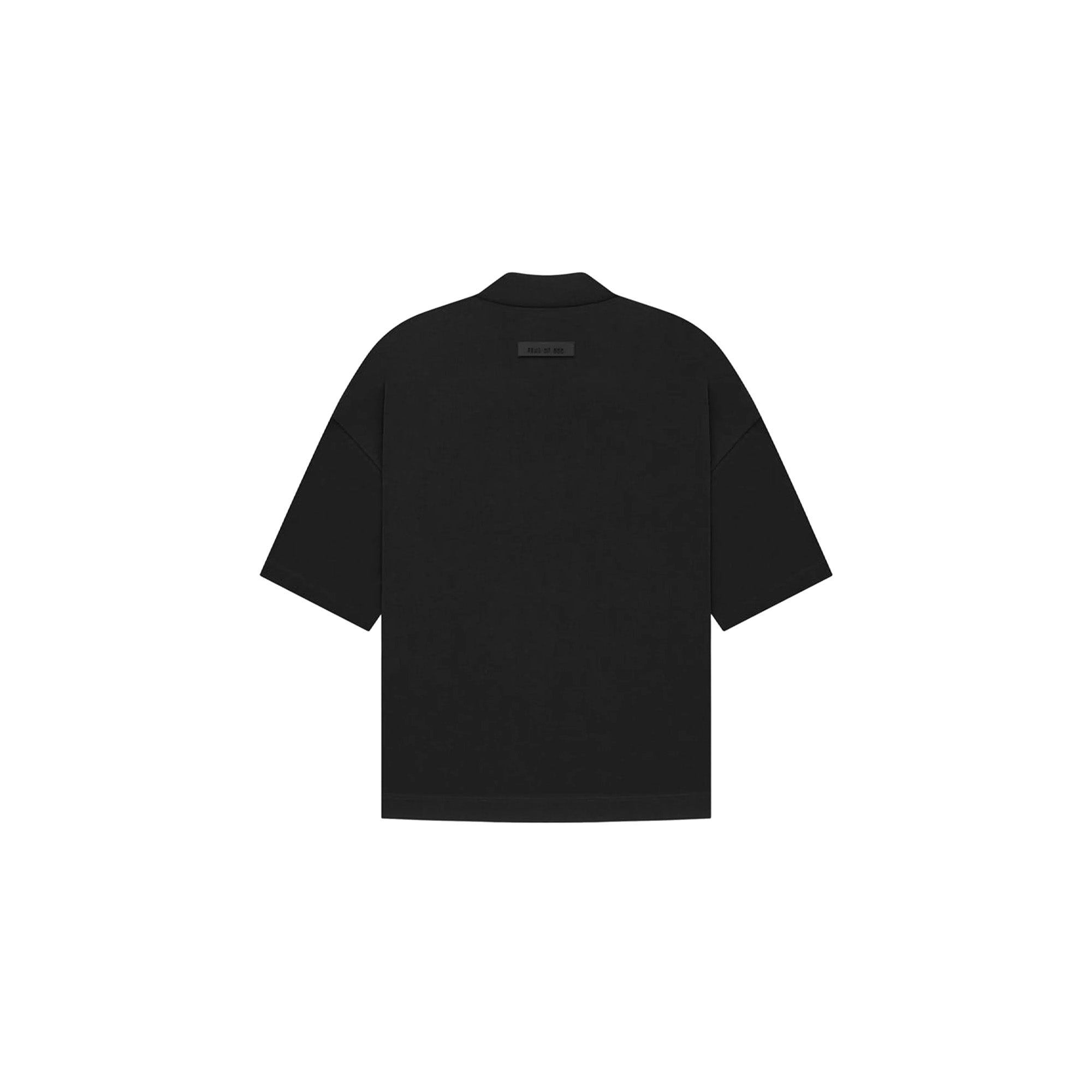 Fear of God Essentials Kids T-Shirt 'Jet Black' 2024 - Soft Cotton Tee for Boys & Girls - Casual Wear, School, and Everyday Outfits
