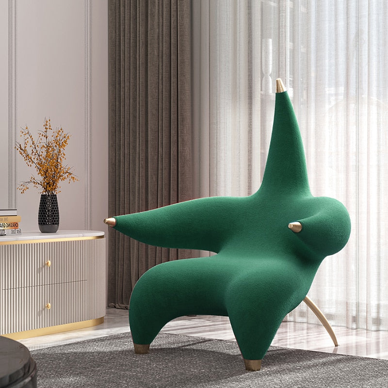 Star Sofa Chair - Comfortable Modern Lounge Chair for Living Room, Bedroom & Office - Your Perfect Seating Solution for Relaxing, Reading & Entertaining