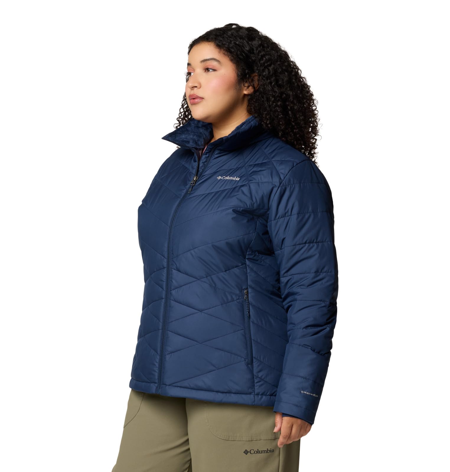 Columbia Women's Heavenly Jacket - Lightweight Waterproof Hooded Jacket for Hiking & Outdoor Activities | Windproof & Breathable Raincoat for Travel & Camping