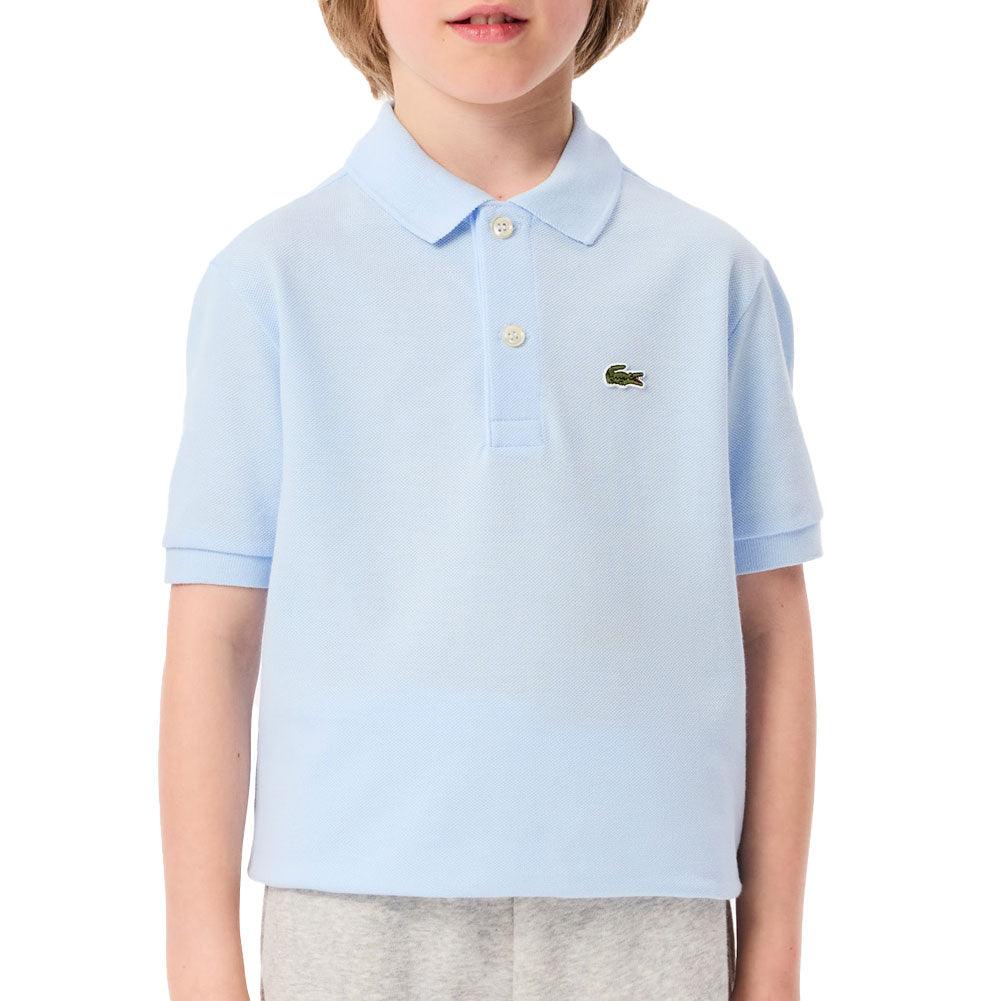 Boys' Regular Fit Petit Pique Tennis Polo Shirt - Breathable Cotton for Sports & Casual Wear