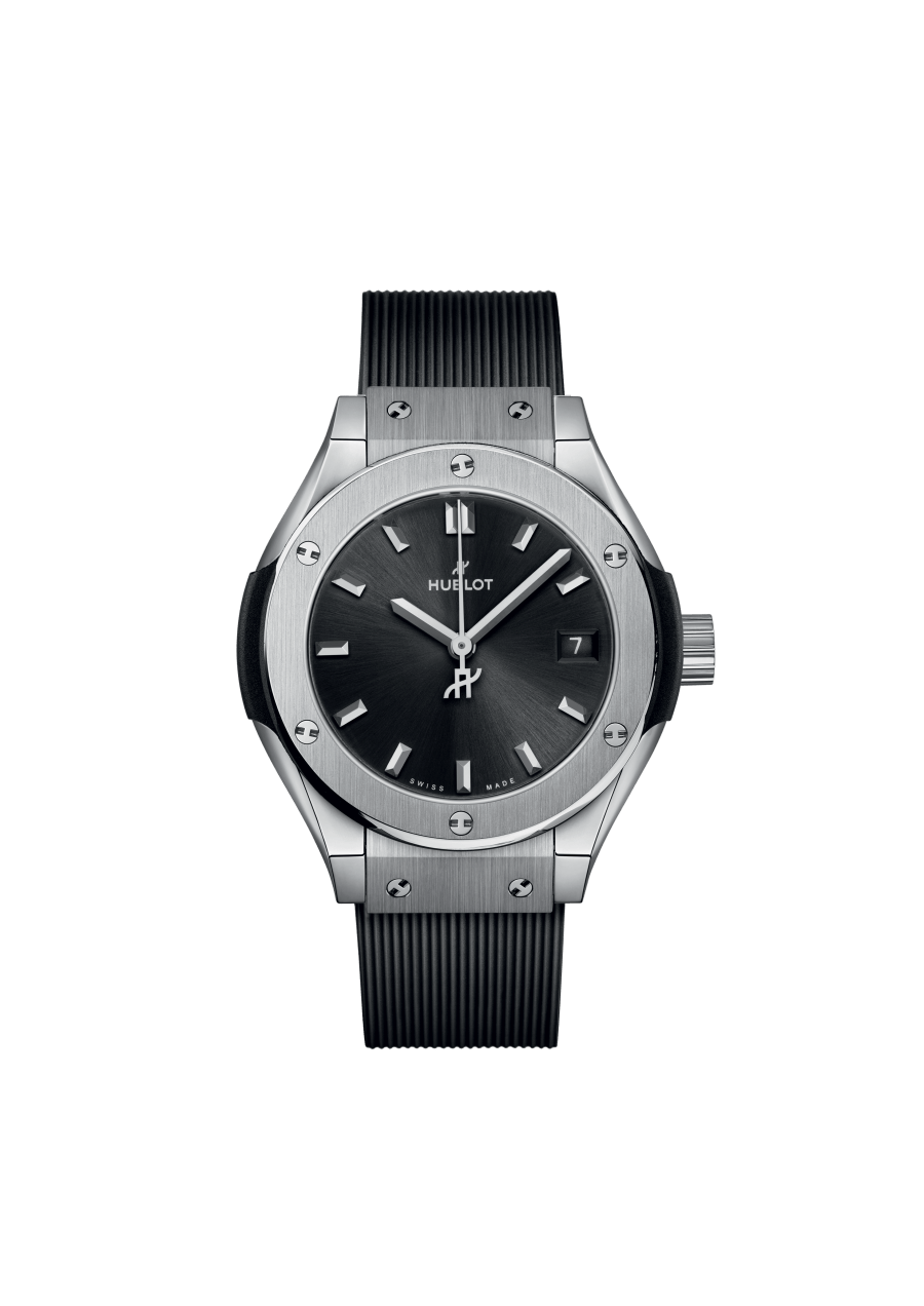 Hublot Classic Fusion Titanium Watch for Men & Women | Luxury Swiss Automatic Timepiece | Perfect for Business, Gifts & Special Occasions
