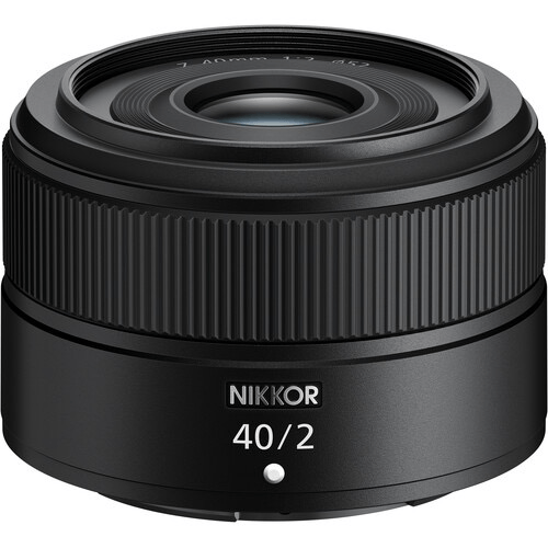 Nikon NIKKOR Z 40mm f/2 Lens - Compact Prime Lens for Z-Mount Cameras | Perfect for Portraits, Street & Travel Photography | Compatible with Nikon Z5, Z6, Z7, Z50