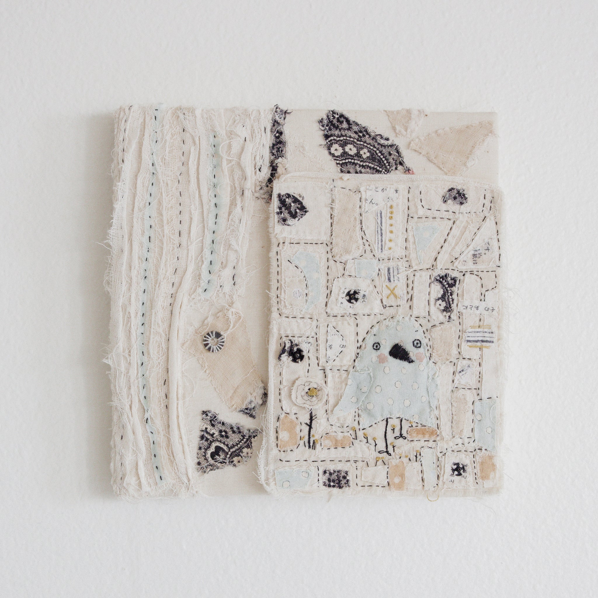 Hutch Studio Birds the Word Fabric Art Collection | Time To Fly - Wall Decor for Living Room, Bedroom & Nursery