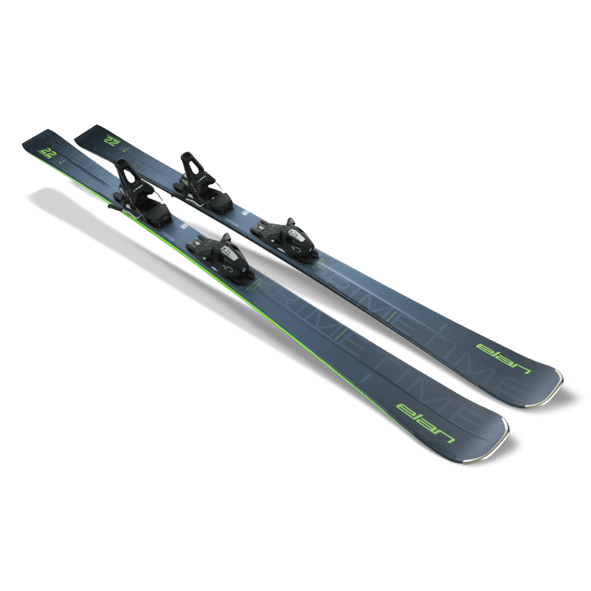 Elan PRIMETIME 22 PS Ski with EL 10.0 DB585418 Bindings 2025 - Perfect for All-Mountain Skiing and Freeride Adventures
