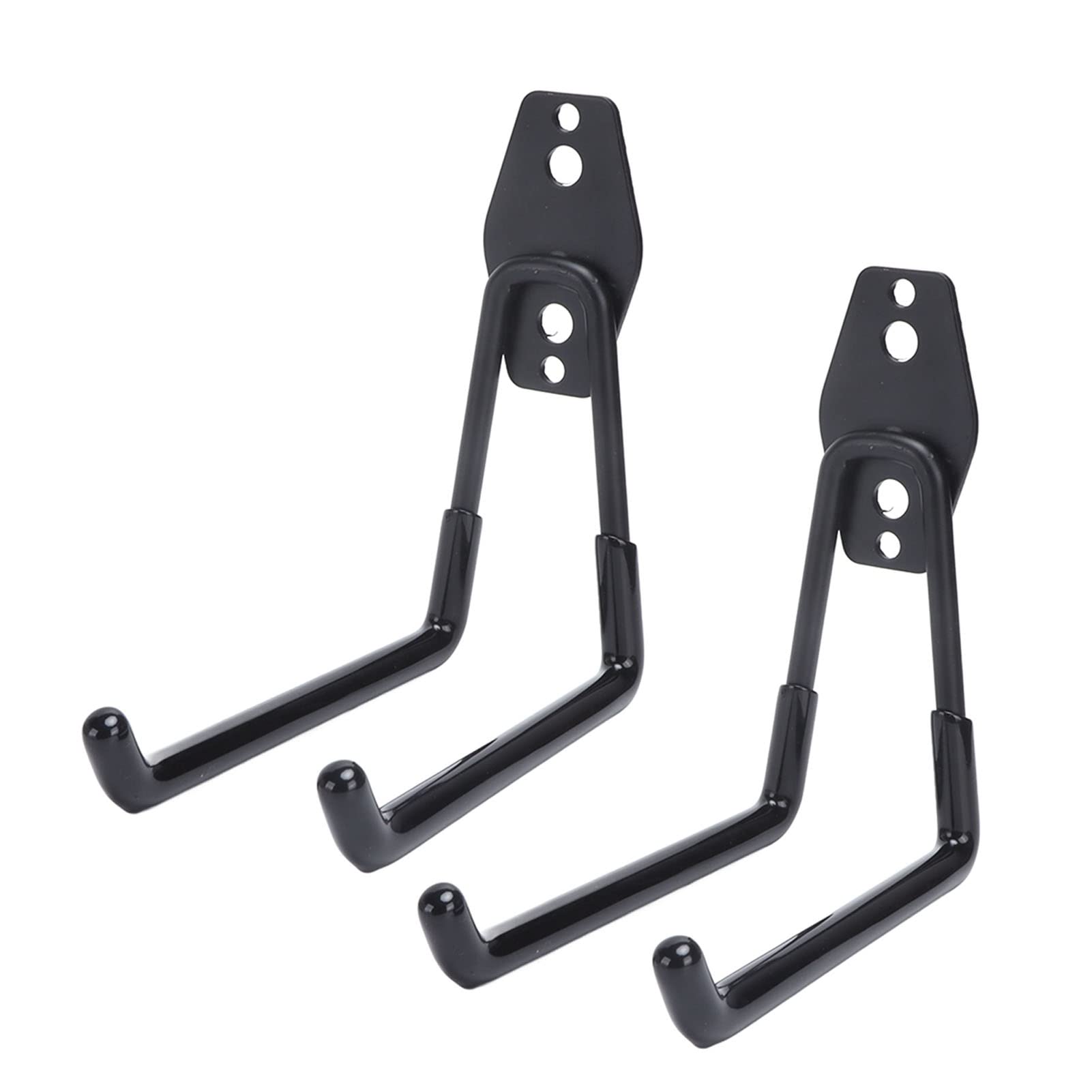 Heavy Duty Garage Wall Hooks 2 Pack - Multipurpose Storage Hangers for Tools, Bikes, Ladders & DIY Equipment | Durable Metal Garage Organizer for Home, Workshop & Shed Organization