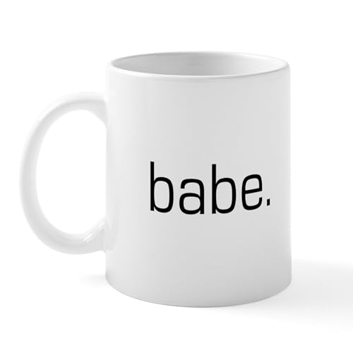 White - Babe Mug