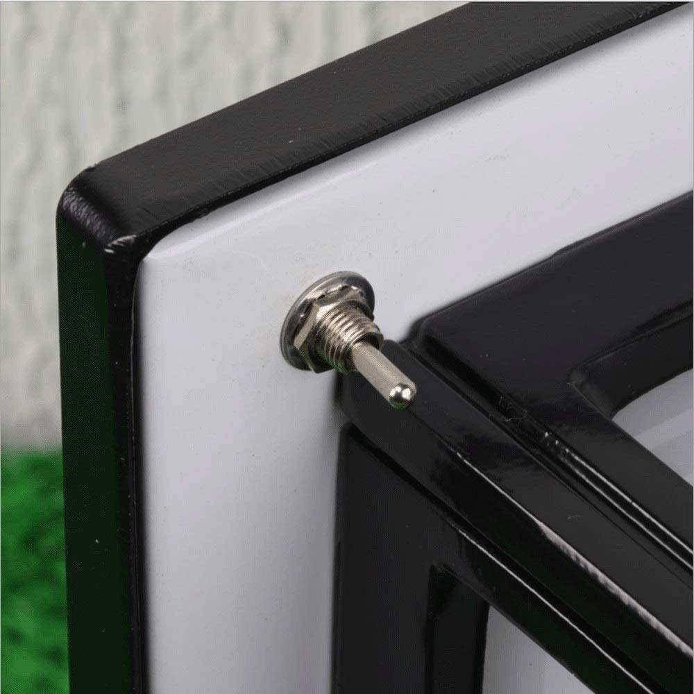 Outdoor Solar LED Column Lamp - Black Aluminum Metal Retro Solar Powered Pillar Light for Garden, Courtyard, Patio, Fence & Deck - Weatherproof Landscape Lighting (30cm Diameter) - Perfect for Pathways, Driveways & Outdoor Entertaining Areas