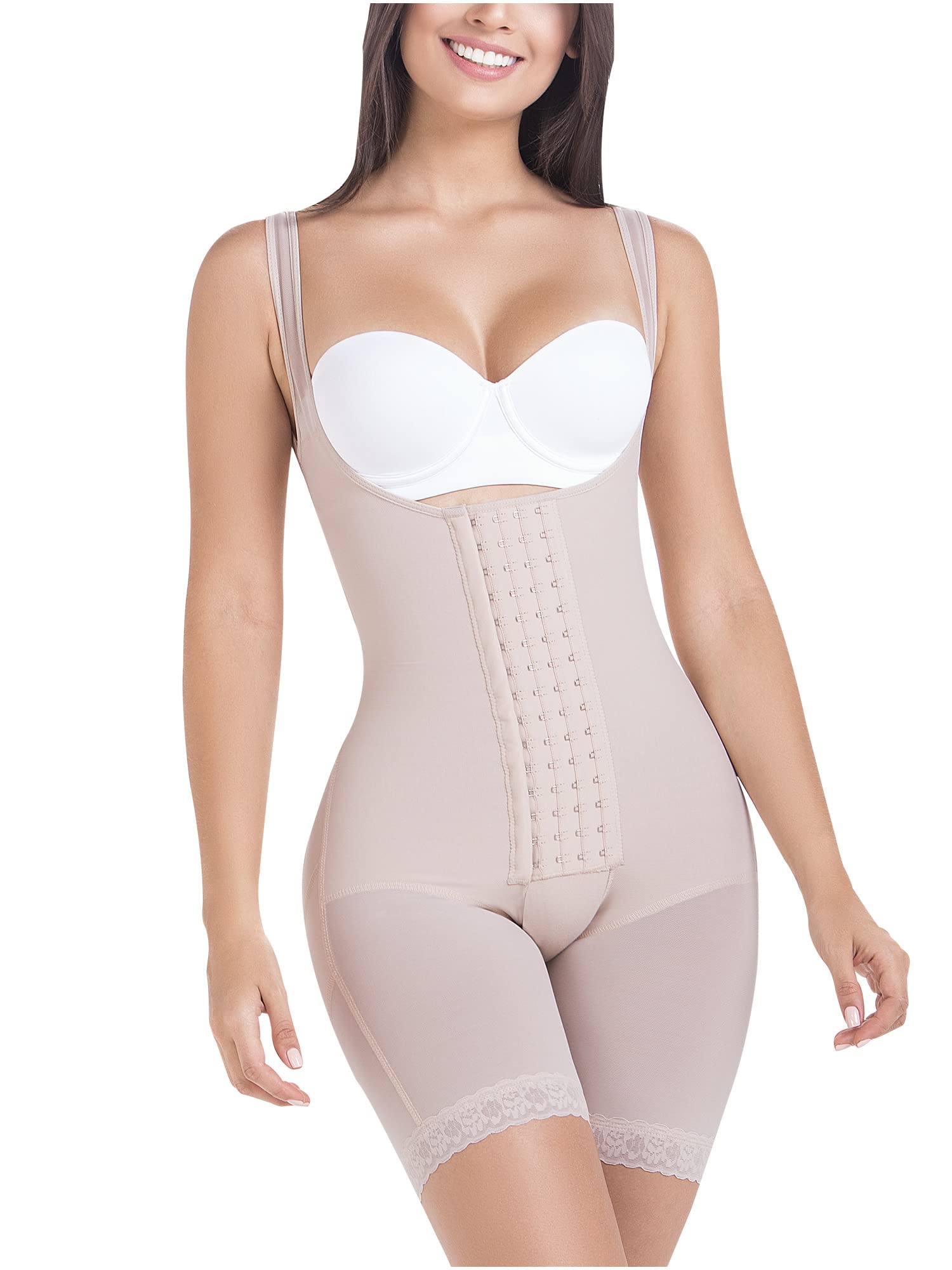 MariaE PP9412 Postpartum C-Section Girdle - Full Body Shaper for Women, Colombian Postpartum Fajas - Slimming & Recovery After Pregnancy & Surgery | Ideal for Post-Delivery, C-Section Recovery & Everyday Wear