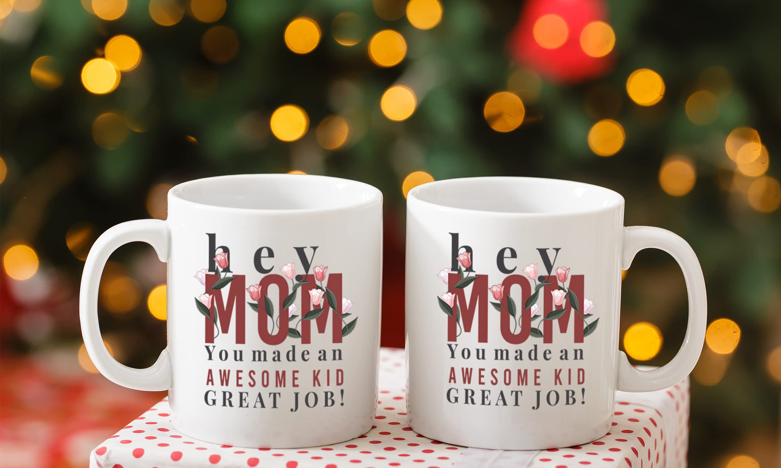 Winston & Bear Mom Coffee Mug - 11oz & 15oz Ceramic Mugs for Mother's Day, Birthday Gifts - Funny Saying Cups for Tea, Coffee Lovers - Perfect for Home, Office & Gift Giving