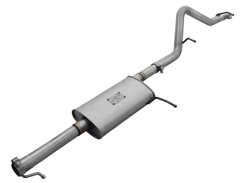 AFE Scorpion Aluminized Steel Cat-Back Exhaust System for Jeep Wrangler JK 2007-2018 (3.6L & 3.8L V6 4-Door Models) - High-Performance Exhaust Upgrade for Off-Roading & Daily Driving