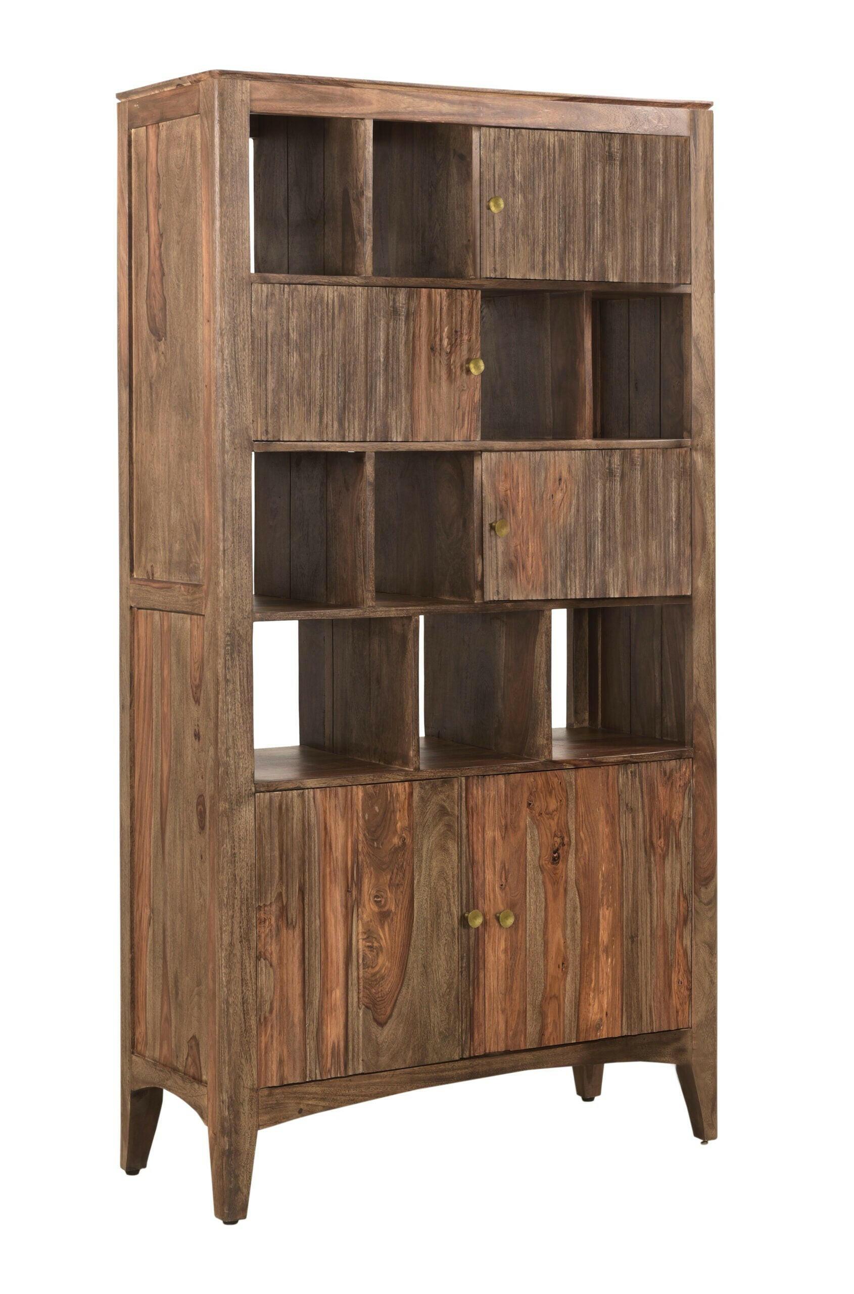 Waverly Bookcase 62448 JCL - Modern Wooden Bookshelf for Home & Office Storage - Perfect for Living Room, Bedroom, or Study Organization