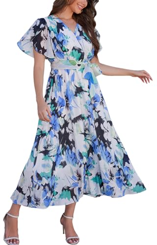 Blue/Black Print