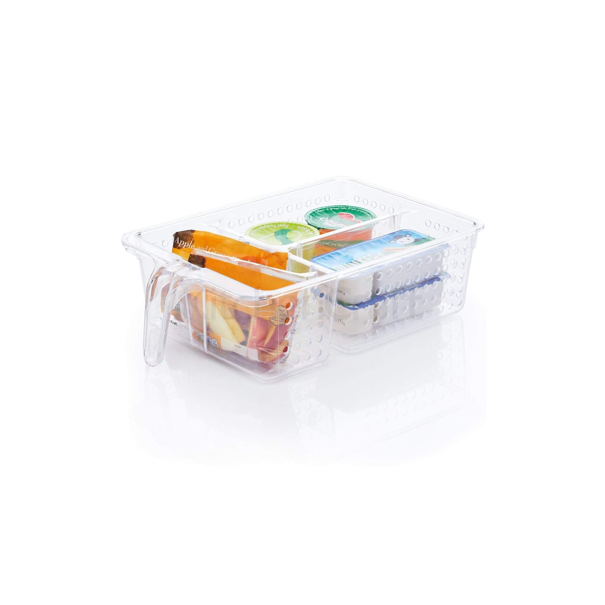 Large Fridge Storage Container - Airtight Food Organizer for Kitchen, Meal Prep & Leftovers - Perfect for Refrigerator Organization & Fresh Food Storage