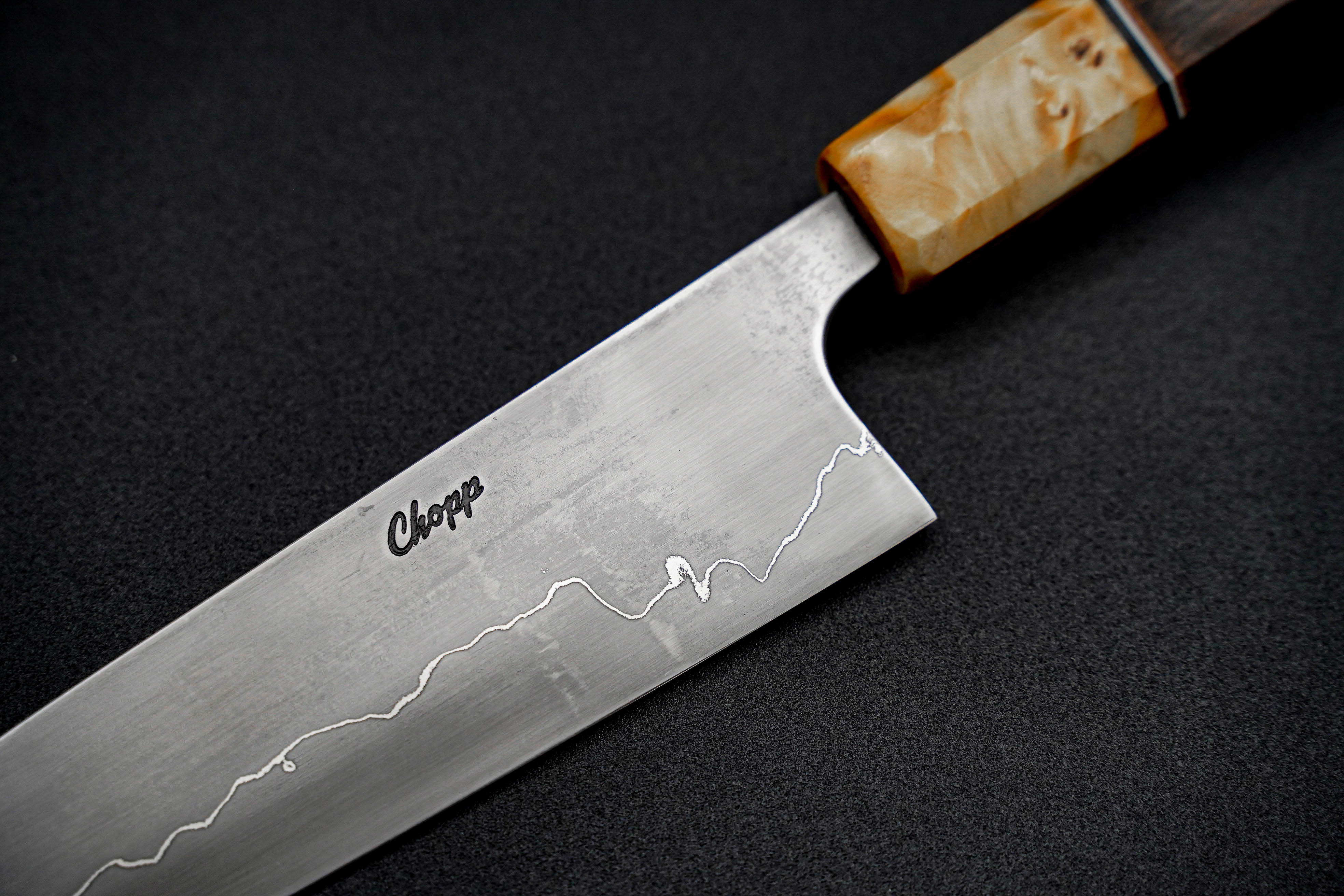 Premium Jamison Chopp 180mm Spicy White Funayuki Japanese Kitchen Knife - Perfect for Sushi, Sashimi & Precision Vegetable Cutting