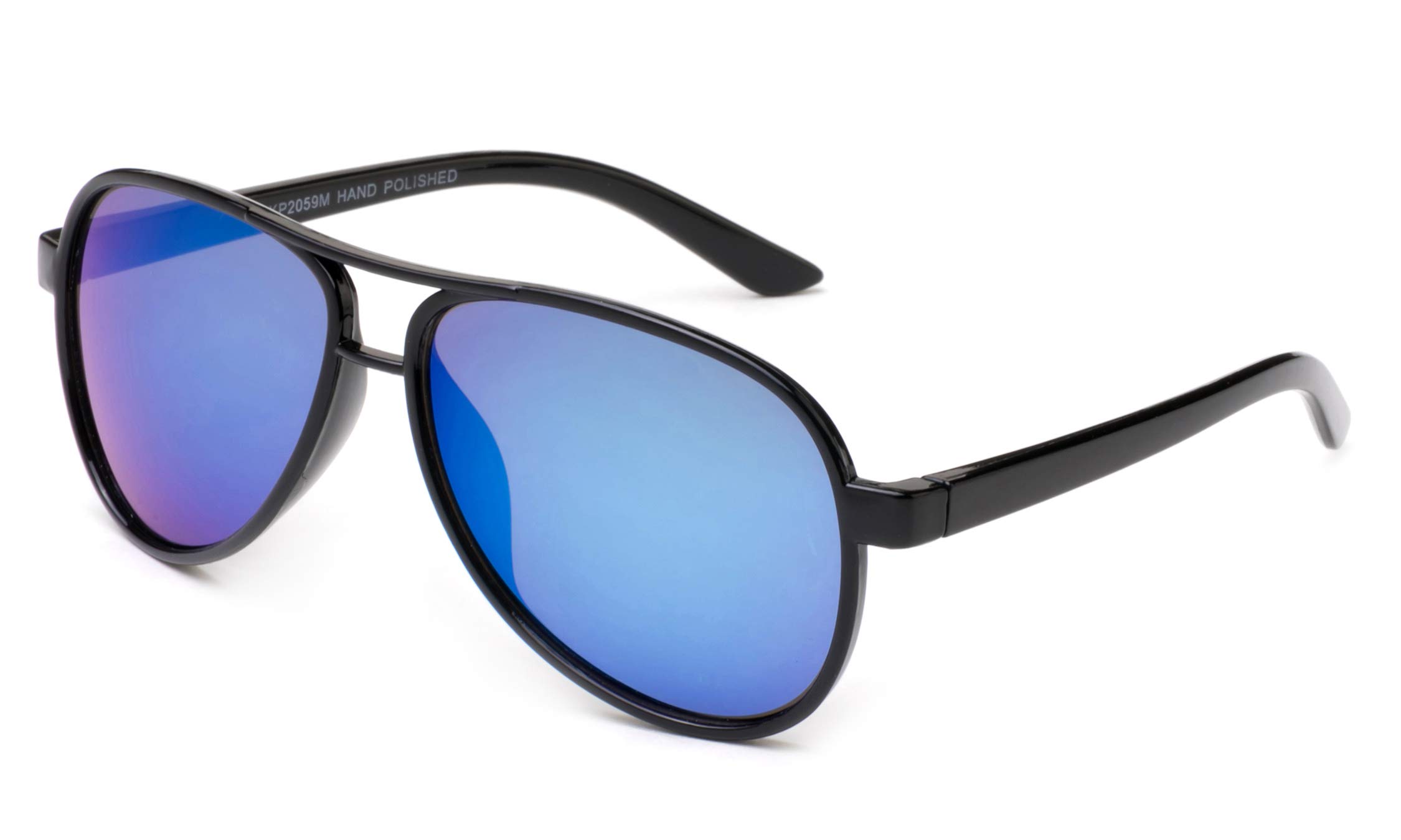 Trendy Kids Aviator Sunglasses for Girls & Boys - UV Protection Flash Lens - Perfect for Outdoor Play, Beach, and Summer Activities
