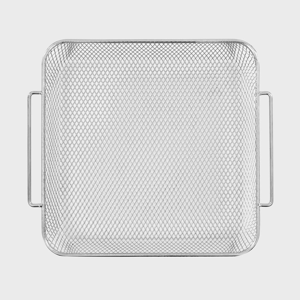 Air Roaster Pro with Mesh Basket - Healthy Oil-Free Air Frying for Chicken, Fries & Vegetables | Perfect for Home Kitchen & Small Restaurants