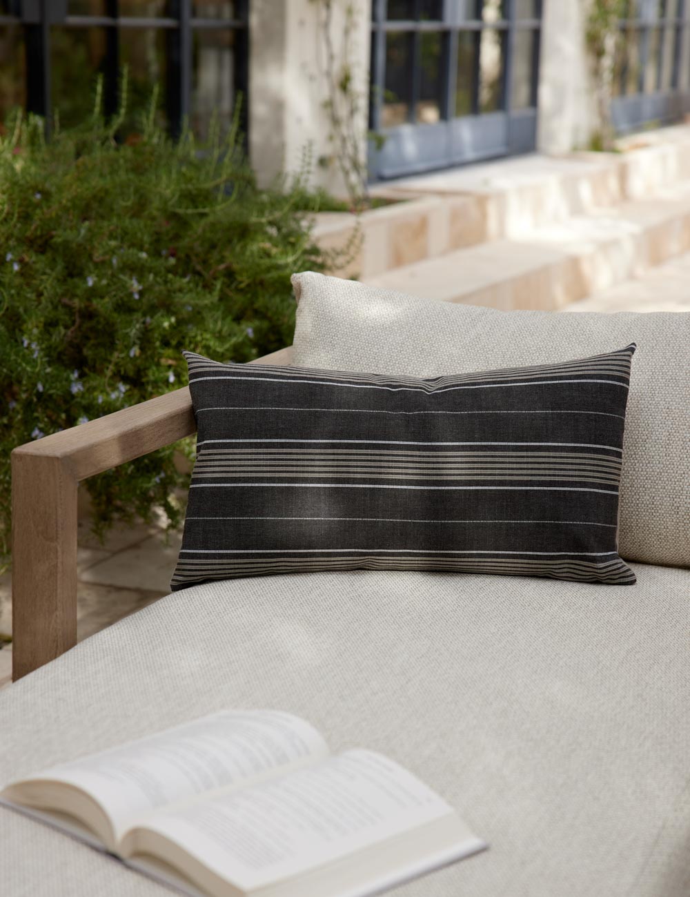 Byron Indoor Outdoor Pillow - Waterproof & UV Resistant Decorative Throw Pillow for Patio, Sofa, Bedroom - Perfect for Home, Garden, and Outdoor Use